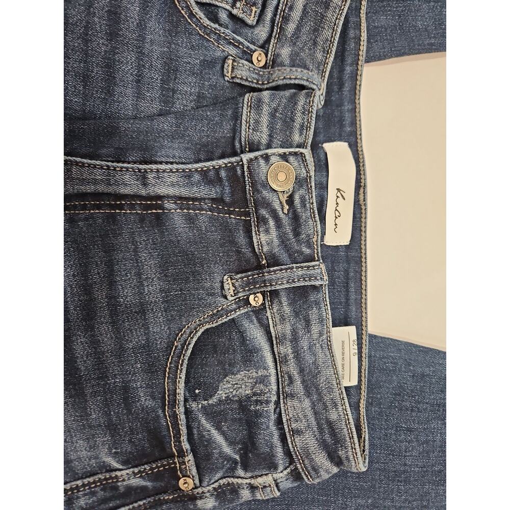 KanCan Jeans 9/28 Women's Blue Skinny Ankle Stretch Dark Wash Denim